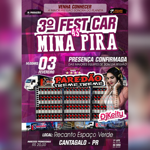 TERCEIRO FEST CAR AS MINA PIRA - DjKeity