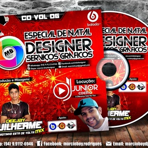 CD MB DESIGNER VOL 06 ESP DE NATAL BY DJ GUILHERM...