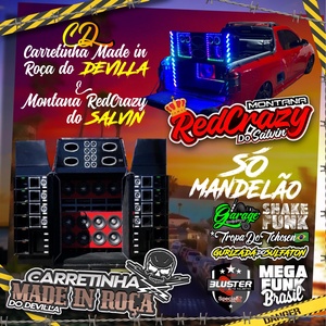 CARRETINHA MADEINROCA E MONTANA REDCRAZY