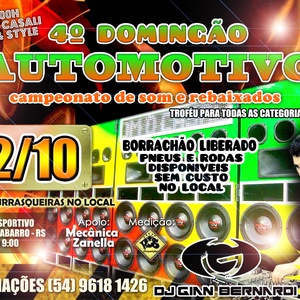 CD- 4 Domingão Automotivo Em David Canabarro