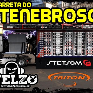 CD CARRETA DO TENEBROSO 70 FAIXA DJ ELZO