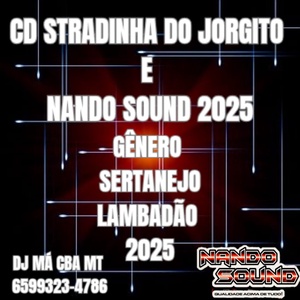 CD STRADINHA  DO JORGITO  NANDO SOUND