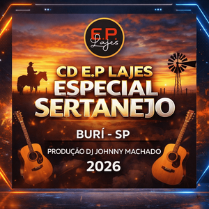 Cd EP Lajes Especial Sertanejo 2k26