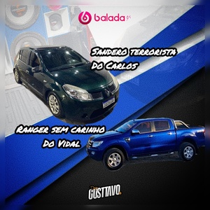 ranger sem carinho e sandero terrorista